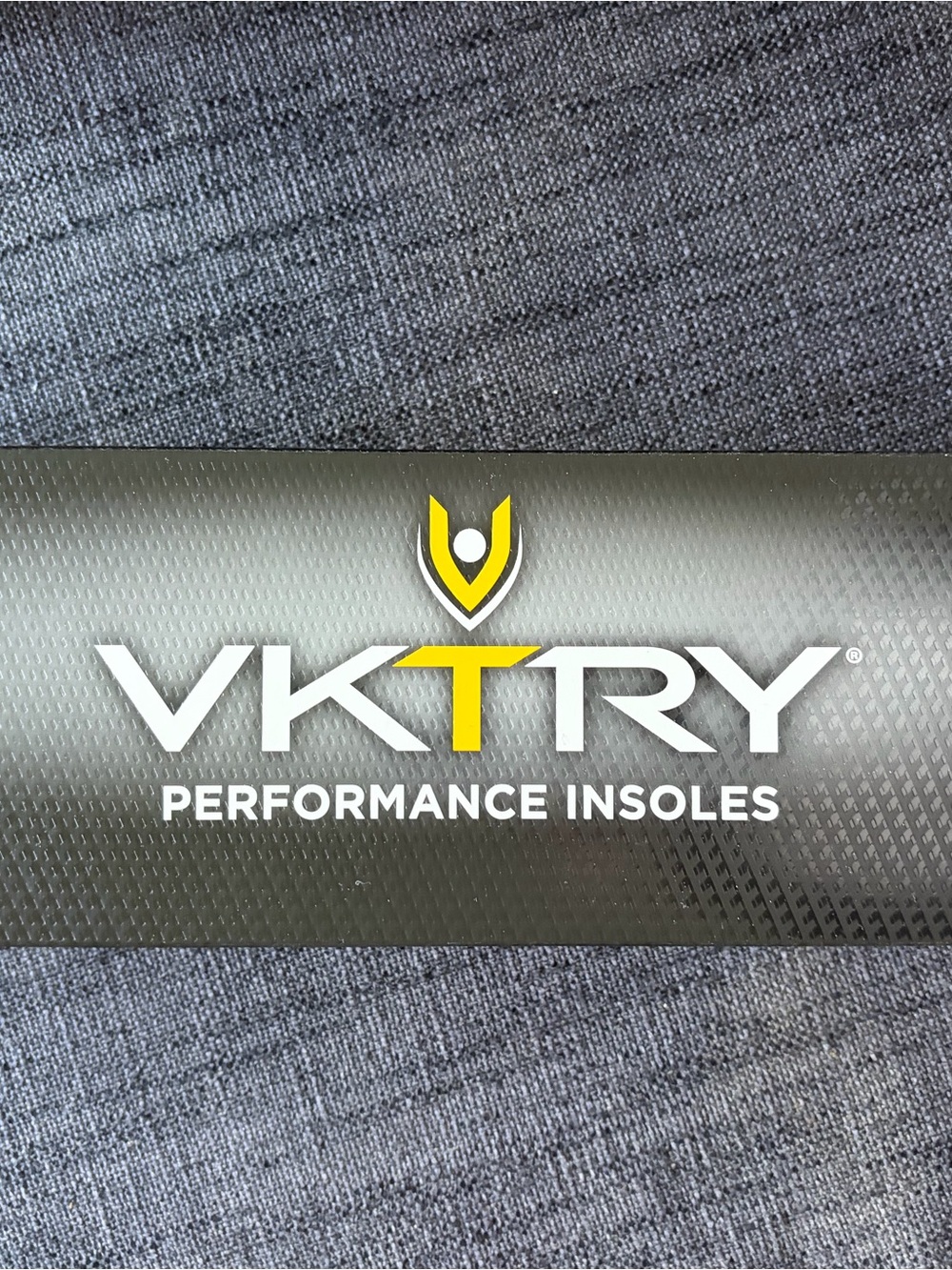 Men’s Performance Insoles - Black with Yellow Accent
